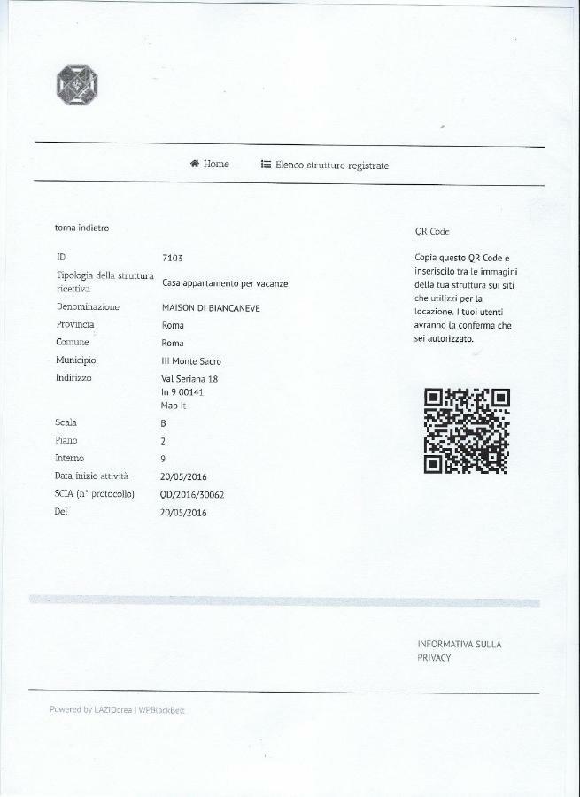 比安卡内夫庄园公寓 罗马 外观 照片